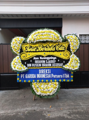 Papan Bunga Duka di Tinjomoyo